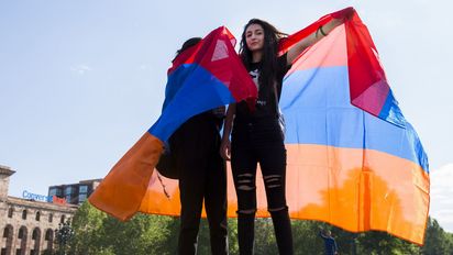 Samtene Revolultion in Armenien