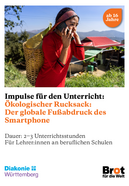 Fußabdruck des Smartphones