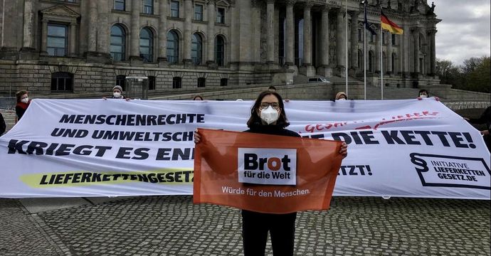 Demonstration in Berlin