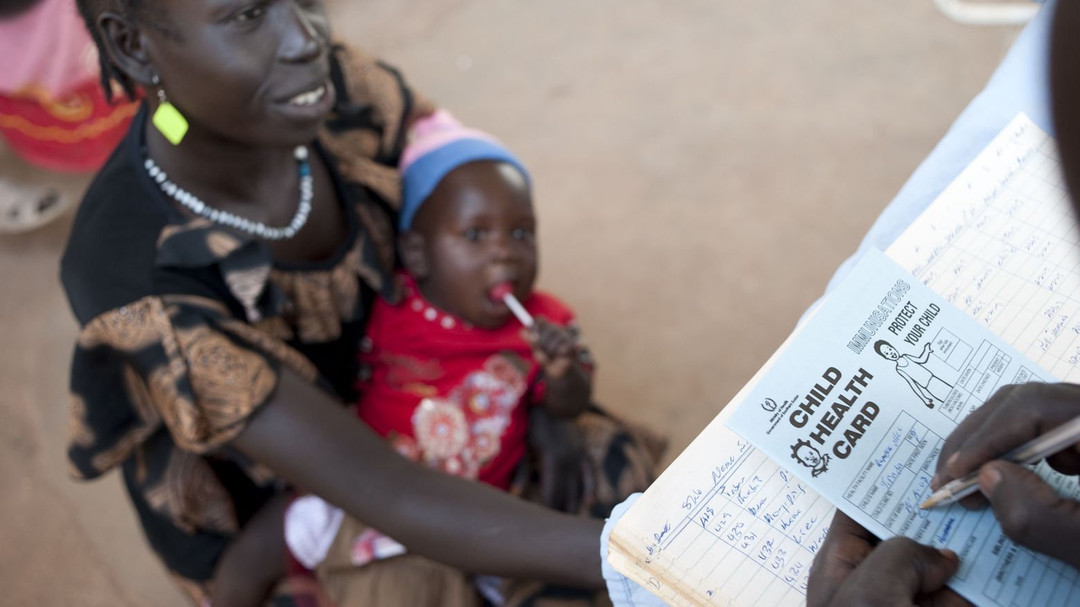 Kinderschutzimpfung in Rumbek/Südsudan