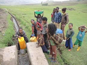 Bewässerungssysteme in Äthiopien