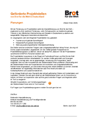 Planungen