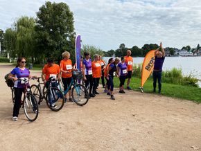 Start Spendenlauf Brot für die Welt