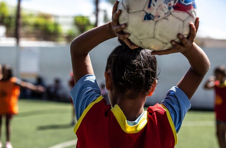 Frauen beim Sport
