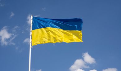 Flagge der Ukraine