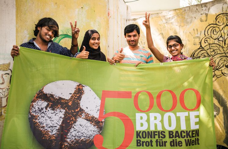 Indien. Karnataka. Bangalore. Besuch bei der NGO Samvada.