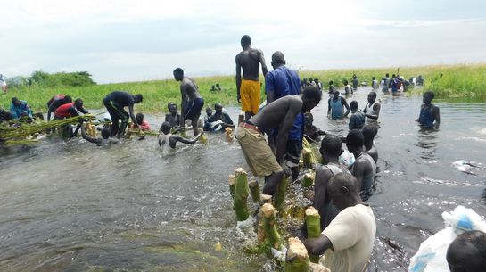 Überflutung in Südsudan 2019