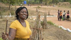 Frau Chifundo Khokwa, Leiterin von SCOPE Malawi
