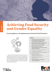 Handout: Achieving Food Security and Gender Equality
