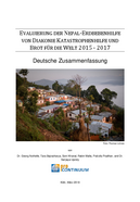 Zusammenfassung Nepal-Erdbebenhilfe