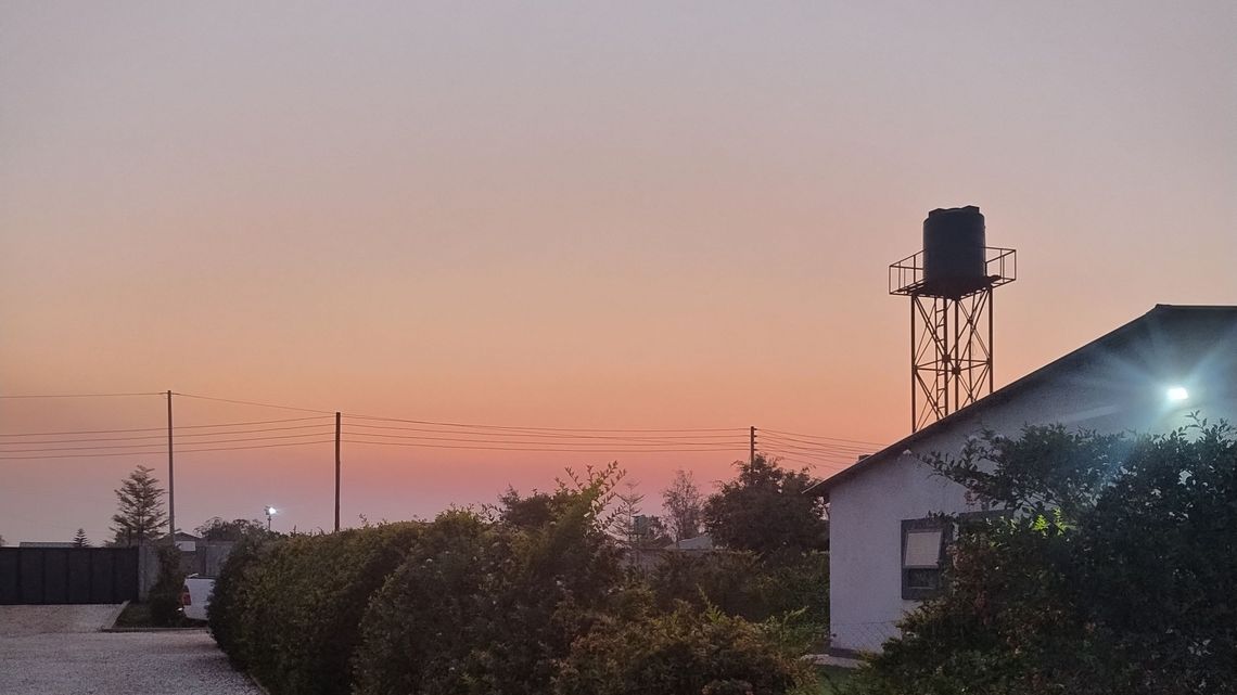 So sehen unsere Sonnenuntergänge täglich aus