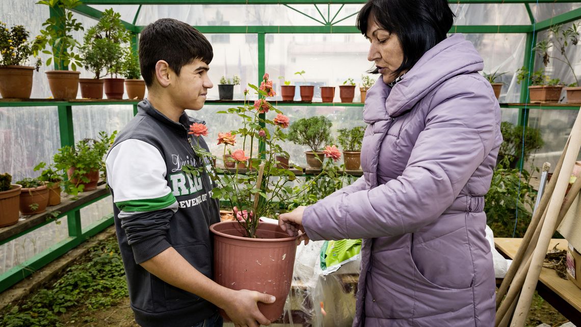 Albaner, Devaid, Tirana, Albanien, Devaid, Tirana, Albanien, Devaid, Tirana, Albanien, Devaid, Tirana, Albanien, Ausbildungszentrum, Public Professional Training 4, Berufstraining, Lehrberuf, Lehre, Ausbildung, Berufsausbildung, Lehrlinge, Ausbilder, Berufsausbilder, Schule, Schulung, Schueler, Berufsschule, Berufsschueler, Ausbildungsort, Ausbildungsstaette, Trainingscenter, Devaid, NGO, Hilfsorganisation, Entwicklungshilfe, Brot fuer die Welt, Albanien, Vocational training, teaching, education, training, trainee, vocational training, apprentices, trainers, vocational trainers, school, students, vocational school, place of education, Training Center, Bread for the World, Training Centre, aid organization, development aid, Kristjan Jonuzi, Vahidije Elezi, Gaertner, Gaertnerausbildung, Gaertnertraining, Gaertnerarbeiten, Garten, Gartenbau, Gartenpflege, Gartengestaltung, Blume, Blumen, Blumenzucht, Rosen, Rosenzucht, Rosenaufzucht, Rosenhaus, Rosenpflanze, Rosentopf, Topfpflanze, Rosenpflege, Gewaechshaus, Treibhaus, Roma, Romajunge, Junge, Jugendlicher, jugendlich, Pflanze, Rose