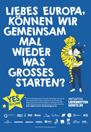 Plakat für ein EU-Gesetz