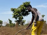 Feldarbeit in Kadiogo/ Burkina Faso