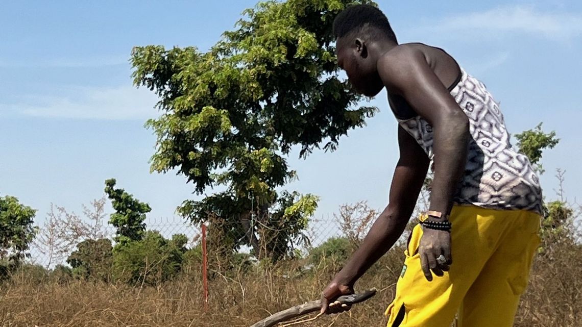 Feldarbeit in Kadiogo/ Burkina Faso