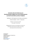 Zusammenfassung Genderevaluation