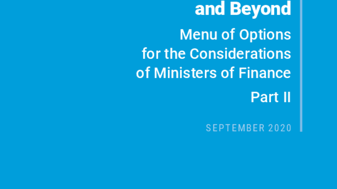 UN Policy Options for Ministers of Finance