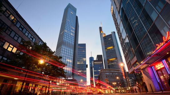Banken-Skyline Frankfurt am Main 