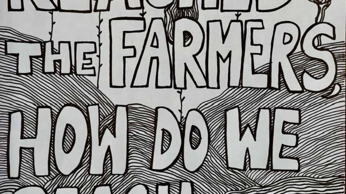 We have reached the farmers, how do we reach their neighbors" poster by Teigst Taye