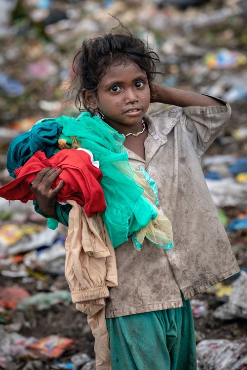 "Überleben im Müll" Müllsammler in Indien, Andhra Pradesh, Guntur "Überleben im Müll" Müllsammler in Indien, Andhra Pradesh, Guntur