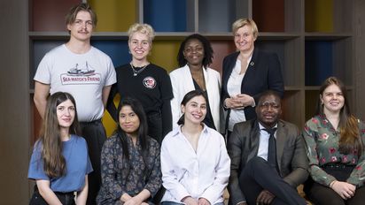 Gruppenfoto Beratungsgremium Future Board für Brot für die Welt und Diakonie Katastrophenhilfe