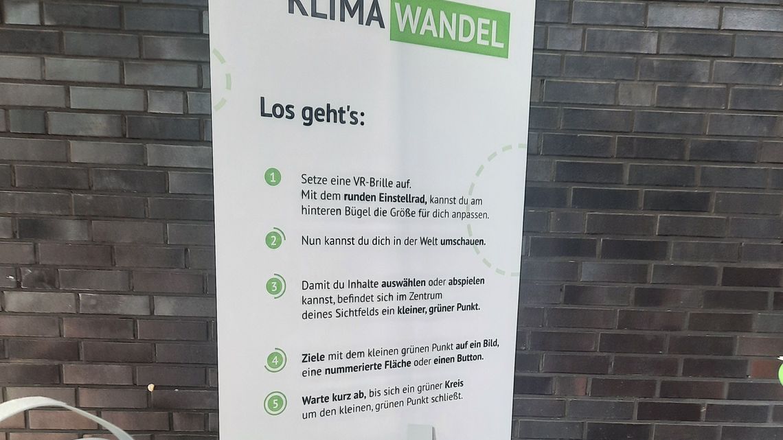 Fluchtpunkt Klimawandel Rool-up
