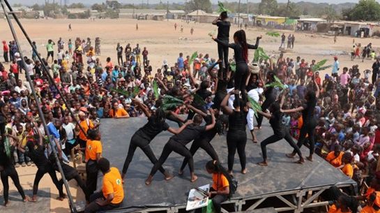 Community Show des Girls Empowerment Projektes