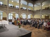 Zuvor begann der Tag mit einem ökumenischen Gottesdienst im Saal der Villa Elisabeth.