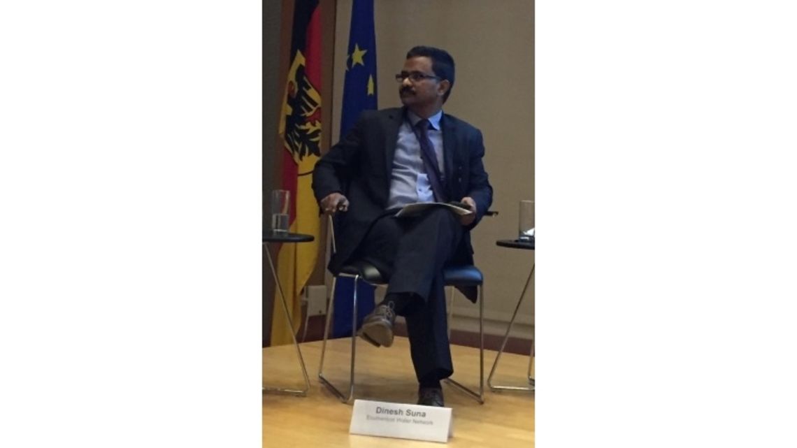 Mr. Dinesh Suna, Coordinator, Ecumenical Water Network