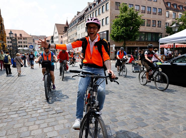 Fahrradtour zum Kirchentag 2023