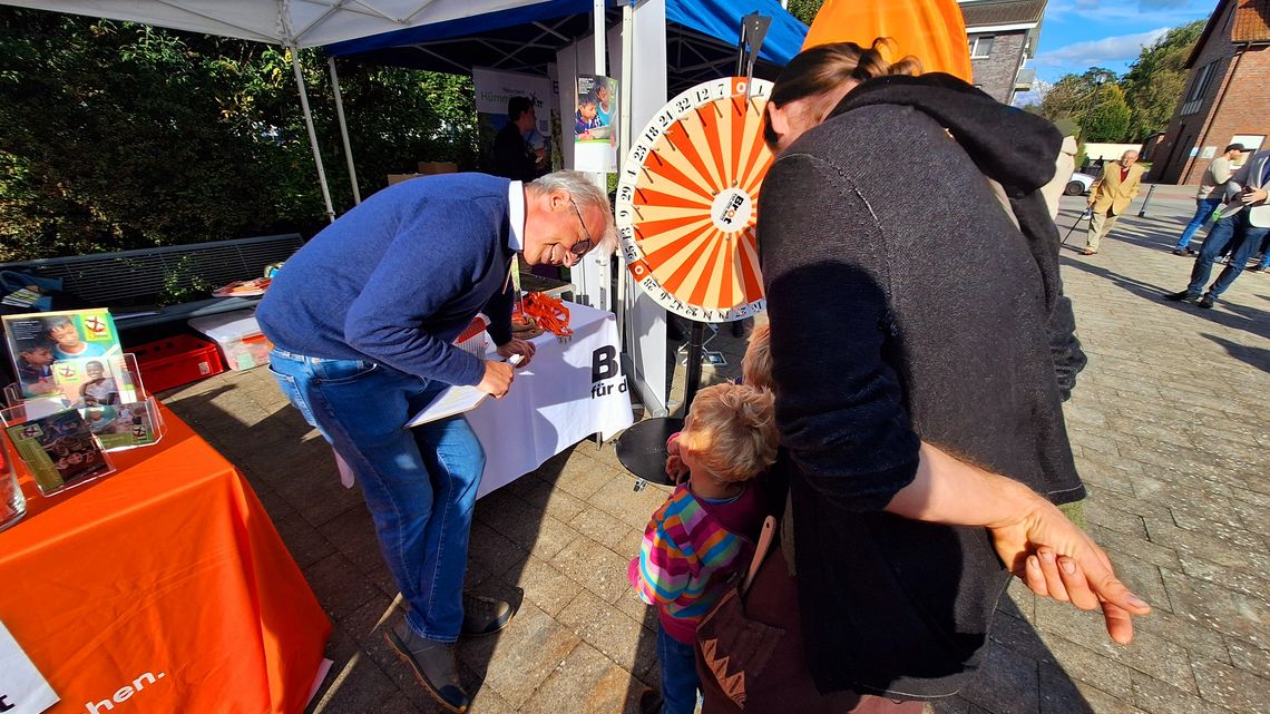 Landeserntedankfest Niedersachsen Stand Brot für die Welt 