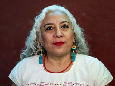 Oaxaca, Mexiko, 24.11.2025: Portrait Yésica Sànchez Maya, Menschenrechtsanwältin und Leitung Consorcio. Partnerorganisation: Consorcio