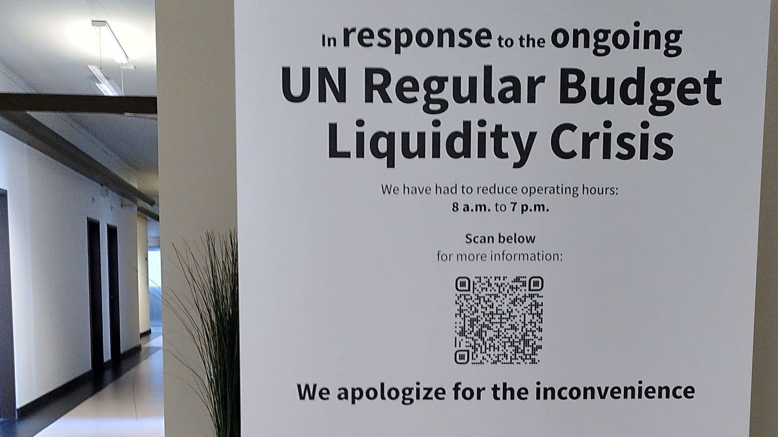 Wegen der Finanzkrise müssen UN-Agenturen ihre Arbeit einschränken.