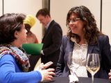 Barbara Lochbihler (UN-Ausschuss gegen das Verschwindenlassen) und Alejandra Anjeita (ProDESC)