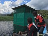 Pumpenhaus auf dem Kafue