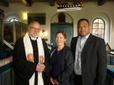 Beitrag von Aso Ioapo aus Tuvalu beim Gottesdienst auf der Hallig Hooge