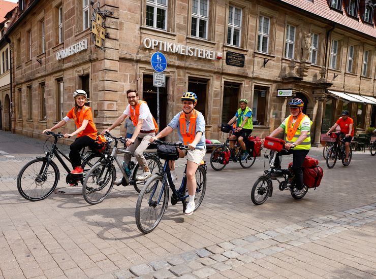 Fahrradtour zum Kirchentag 2023