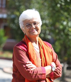 Frau Kamla Bhasin, Neu Delhi, Indien