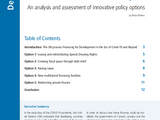 Briefing: UN Financing for Development Options