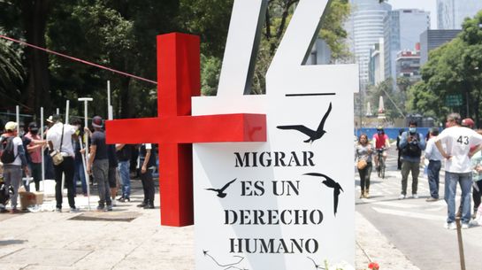 Protestaktion in Mexiko-Stadt