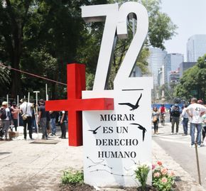 Protestaktion in Mexiko-Stadt