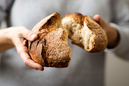 Brot teilen Brot teilen