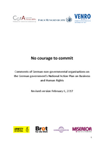 No courage to commit