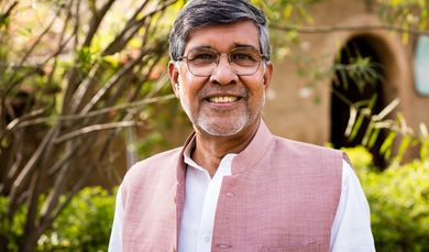 Friedensnobelpreistraeger Kailash Satyarthi im Mukti Ashram in Delhi (c) Kathrin Harms