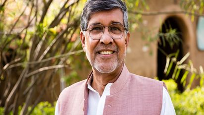 Friedensnobelpreistraeger Kailash Satyarthi im Mukti Ashram in Delhi (c) Kathrin Harms