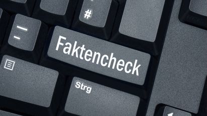 Schriftzug auf Tastatur