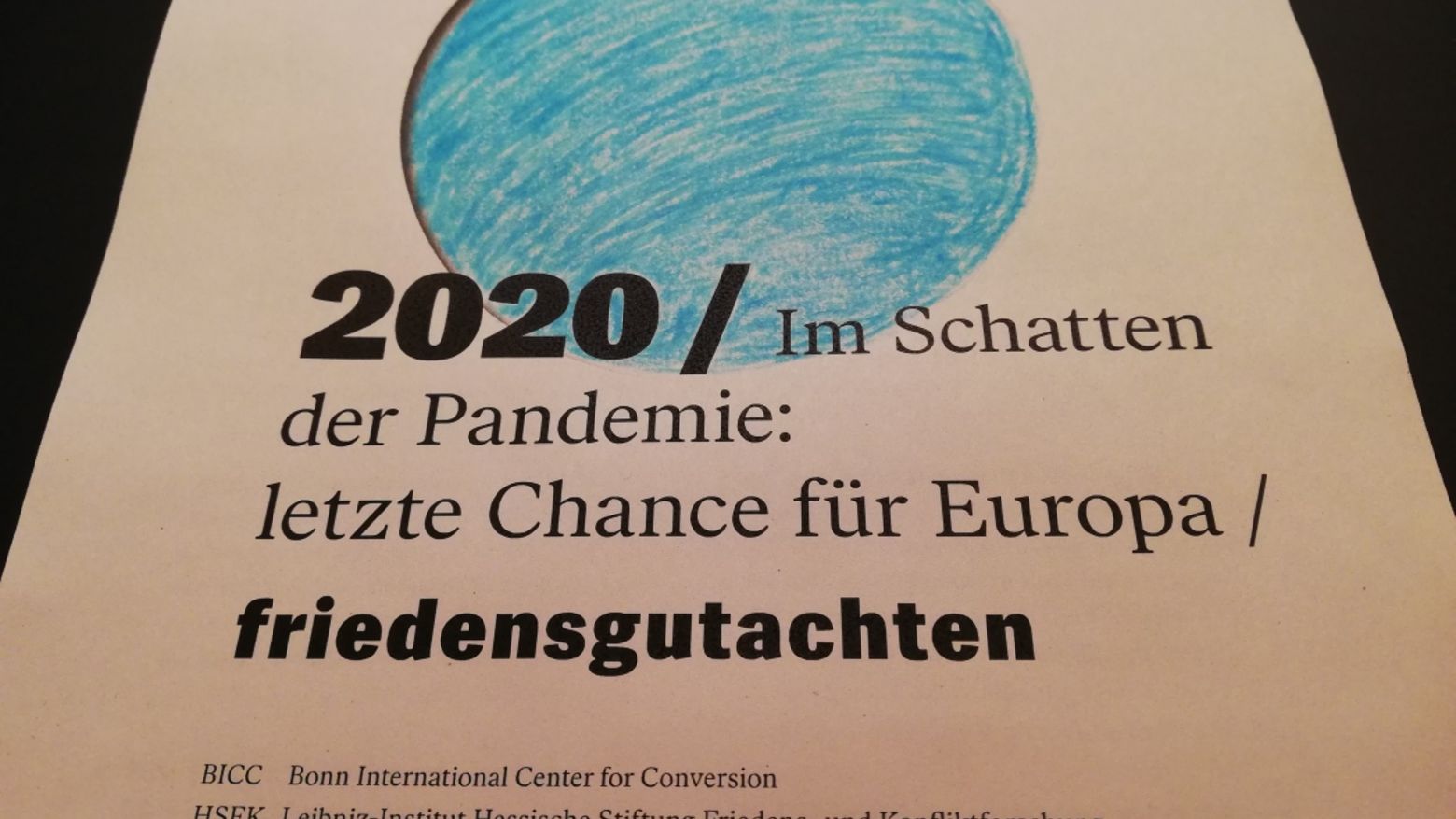 Friedensgutachten 2020