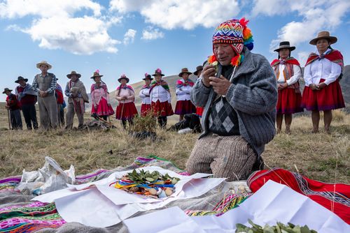 Traditionelle Zeremonie