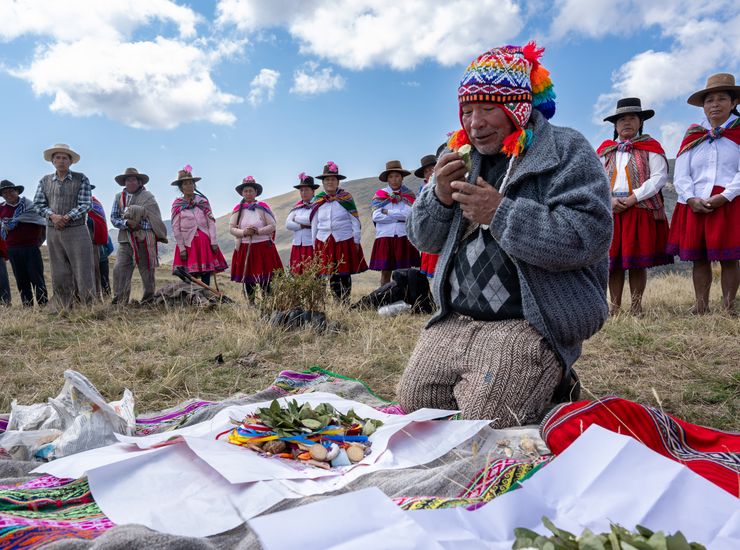 Traditionelle Zeremonie