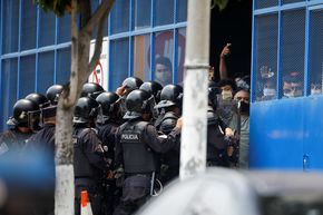 Quarantänezentrum in El Salvador